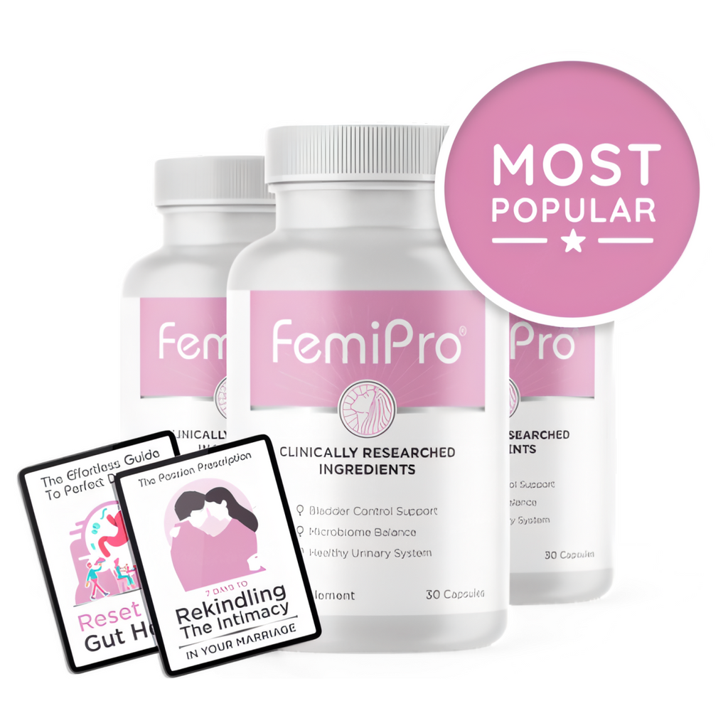 FemiPro - 3 Bottles + 2  Ebooks